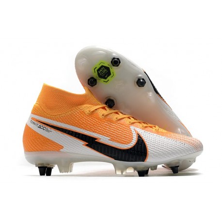 New Nike Mercurial Superfly VII Elite SG-PRO Laser Orange Black White