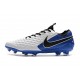 Nike Tiempo Legend VIII Elite FG K-Leather White Royal Blue Black