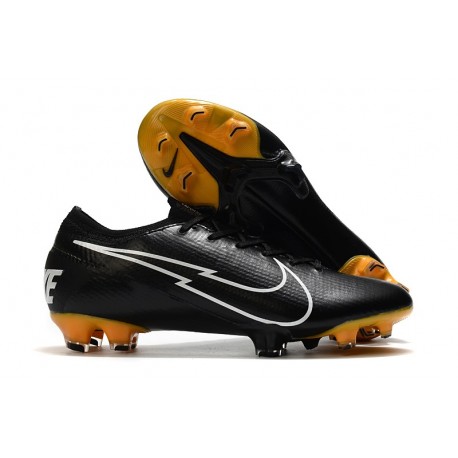 Nike Mercurial Vapor 13 Elite FG - Black White