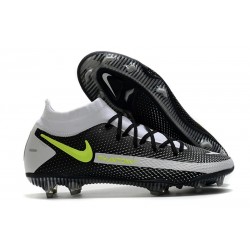 New 2021 Nike Phantom Gt Elite Df Fg - Black Grey Volt