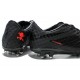 Men Nike HyperVenom Phantom FG Firm Ground Soccer Cleats Dark Charcoal Crimson Black
