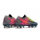 Nike Phantom GT Elite FG Firm Ground Shoes Gray Navy Pink