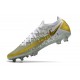 Nike Phantom GT Elite FG Firm Ground Shoes White Gold