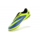 Cheap 2013 Nike HyperVenom Phantom FG Firm Ground Lime Blue Soccer Boots