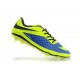 Cheap 2013 Nike HyperVenom Phantom FG Firm Ground Lime Blue Soccer Boots