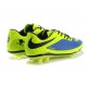 Cheap 2013 Nike HyperVenom Phantom FG Firm Ground Lime Blue Soccer Boots