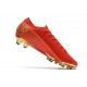 Nike Mercurial Vapor 13 Elite FG Ronaldo CR100 Red Golden
