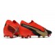 Nike Mercurial Vapor 13 Elite FG - Red Black Gold