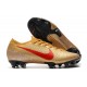 Nike Mercurial Vapor 13 Elite FG - Gold Red