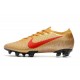 Nike Mercurial Vapor 13 Elite FG - Gold Red