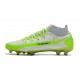 Nike Phantom GT Elite DF FG Soccer Shoes White Volt