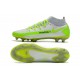 Nike Phantom GT Elite DF FG Soccer Shoes White Volt