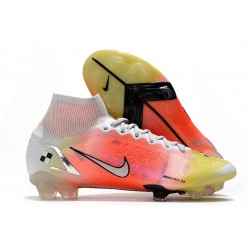 Nike Mercurial Superfly VIII Elite FG Dream Speed 4 White Bright Mango