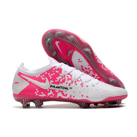 News Nike Phantom GT Elite FG White Pink