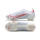 Nike Mercurial Vapor XIV Elite FG Soccer Cleats White Red