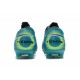 Nike Tiempo Legend VIII Elite FG K-Leather Aquamarine White Lime Glow