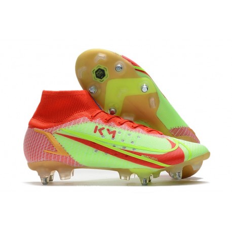 Nike Mercurial Superfly 8 Elite SG Green Red
