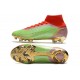 Nike Mercurial Superfly 8 Elite DF FG Green Red Gold