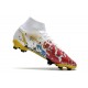 Nike Mercurial Superfly 8 Elite DF FG CR7 White Red Gold Blue