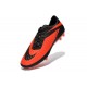 New Discount Red Black Nike HyperVenom Phantom FG Soccer Cleats