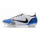 Nike Mercurial Vapor 14 Elite FG White Blue Black