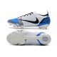 Nike Mercurial Vapor 14 Elite FG White Blue Black