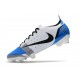 Nike Mercurial Vapor 14 Elite FG White Blue Black