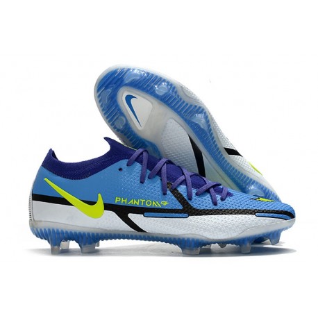 Nike Phantom GT2 Elite FG Sapphire Volt Grey Fog Blue Void