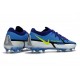 Nike Phantom GT2 Elite FG Sapphire Volt Grey Fog Blue Void