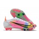 Nike Mercurial Vapor Elite 14 AG Pro White Metallic Silver Dark Raisin