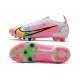 Nike Mercurial Vapor Elite 14 AG Pro White Metallic Silver Dark Raisin