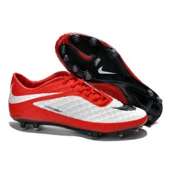 Neymar New Nike HyperVenom Phantom FG Soccer Cleats in White Red Black