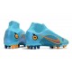 New Nike Mercurial Superfly 8 Elite AG Blueprint - Chlorine Blue Laser Orange Marina