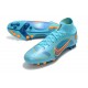 New Nike Mercurial Superfly 8 Elite AG Blueprint - Chlorine Blue Laser Orange Marina
