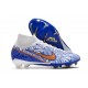 Nike Zoom Mercurial Superfly 9 Elite FG White Blue Gold