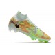Nike Zoom Mercurial Superfly 9 Elite FG Green Dark Blue Orange
