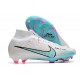 Nike Zoom Mercurial Superfly 9 Elite FG White Blue