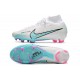 Nike Zoom Mercurial Superfly 9 Elite FG White Blue