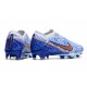 Nike Air Zoom Mercurial Vapor XV Elite FG White Blue Gold
