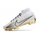 Nike Zoom Mercurial Superfly 9 Elite FG White Gold Black